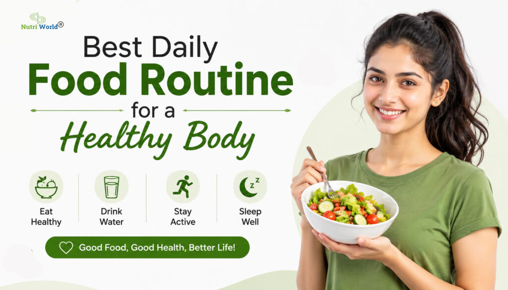 Best Daily Food Routine for a Healthy Body