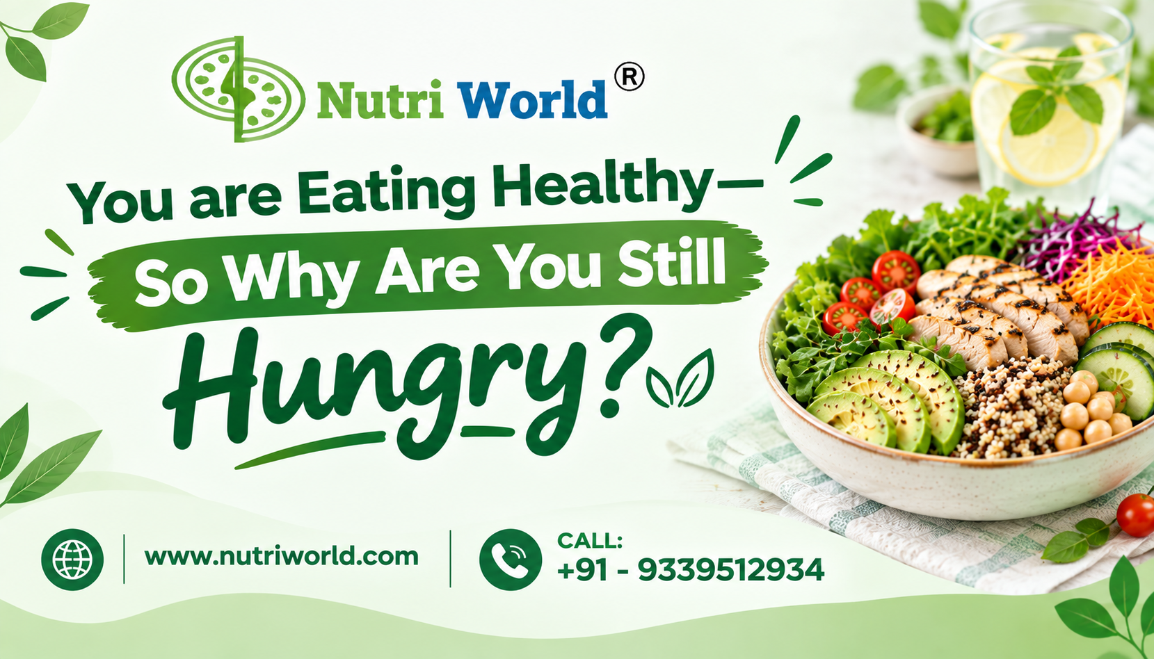 You are Eating Healthy—So Why Are You Still Hungry?