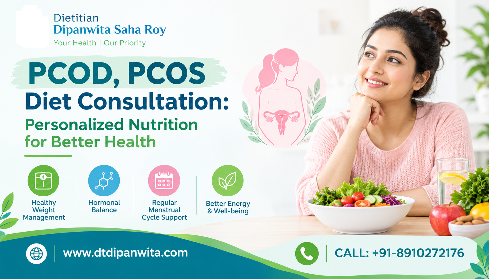 PCOD, PCOS Diet Consultation: Personalized Nutrition for Better Health