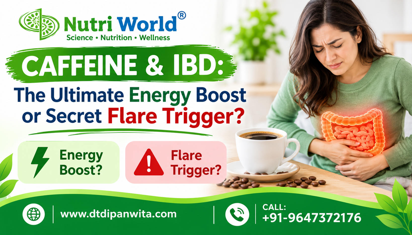 CAFFEINE & IBD: The Ultimate Energy Boost or Secret Flare Trigger?